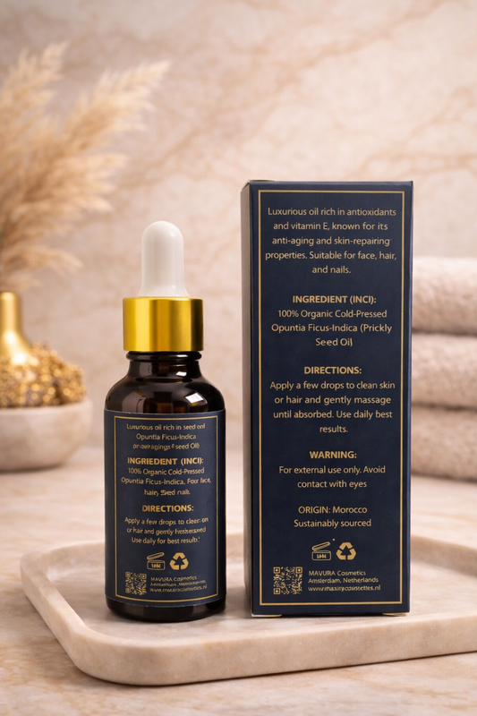 Biologische Cactusvijgolie – 100% Puur & Koudgeperst