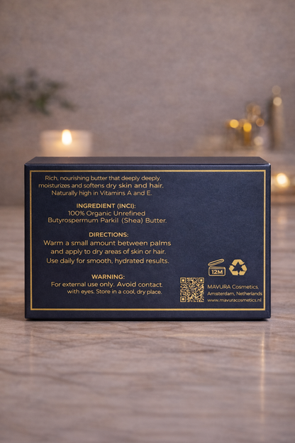 Biologische Shea Butter  100% Puur & Ongeraffineerd